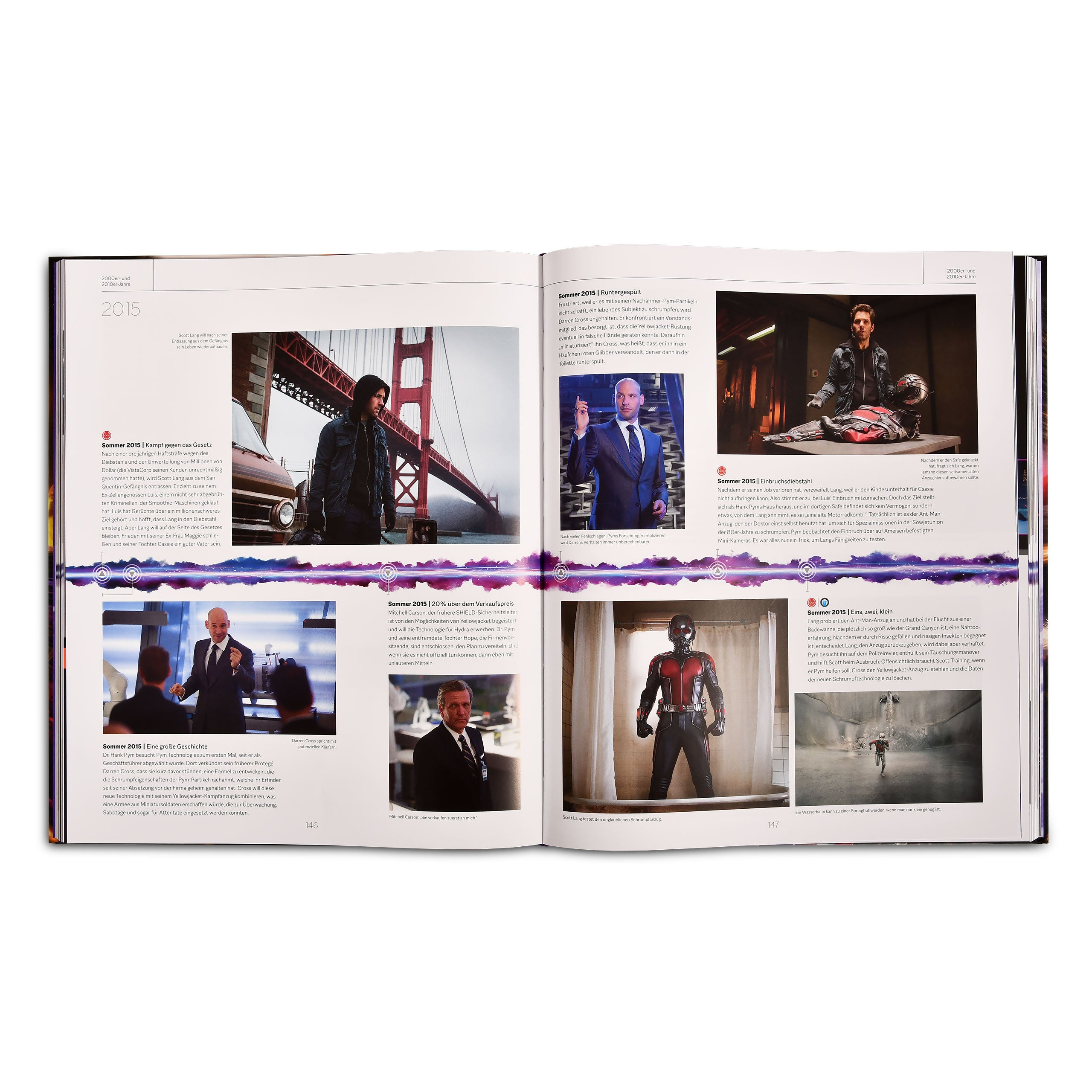 Image produit Marvel Timelines - Chronique visuelle de l'univers cinématographique Marvel