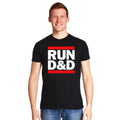 Product image Run D&D T-Shirt Black for Dungeons & Dragons Fans