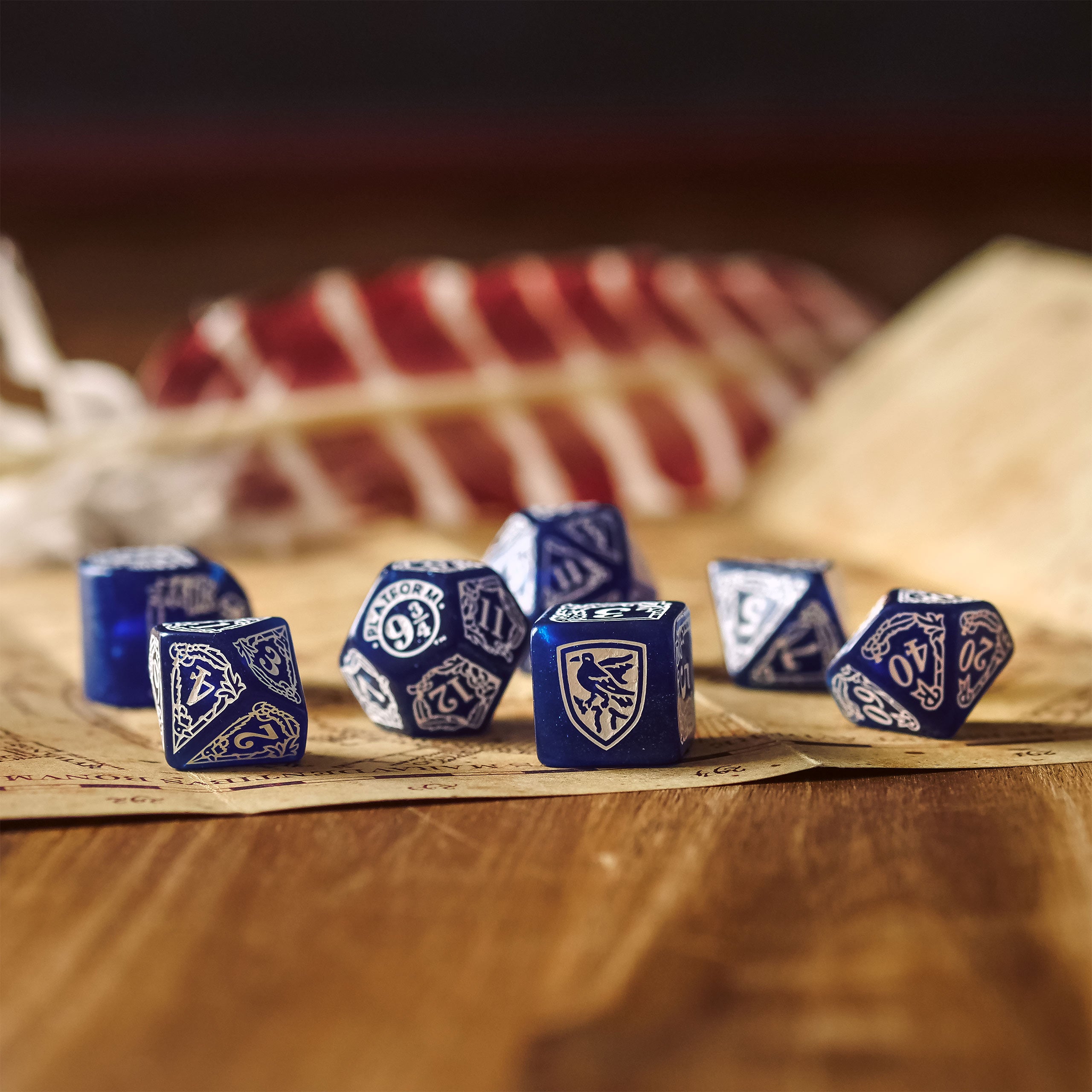 Image produit Harry Potter - Jeu de dés RPG Ravenclaw 7pcs bleu