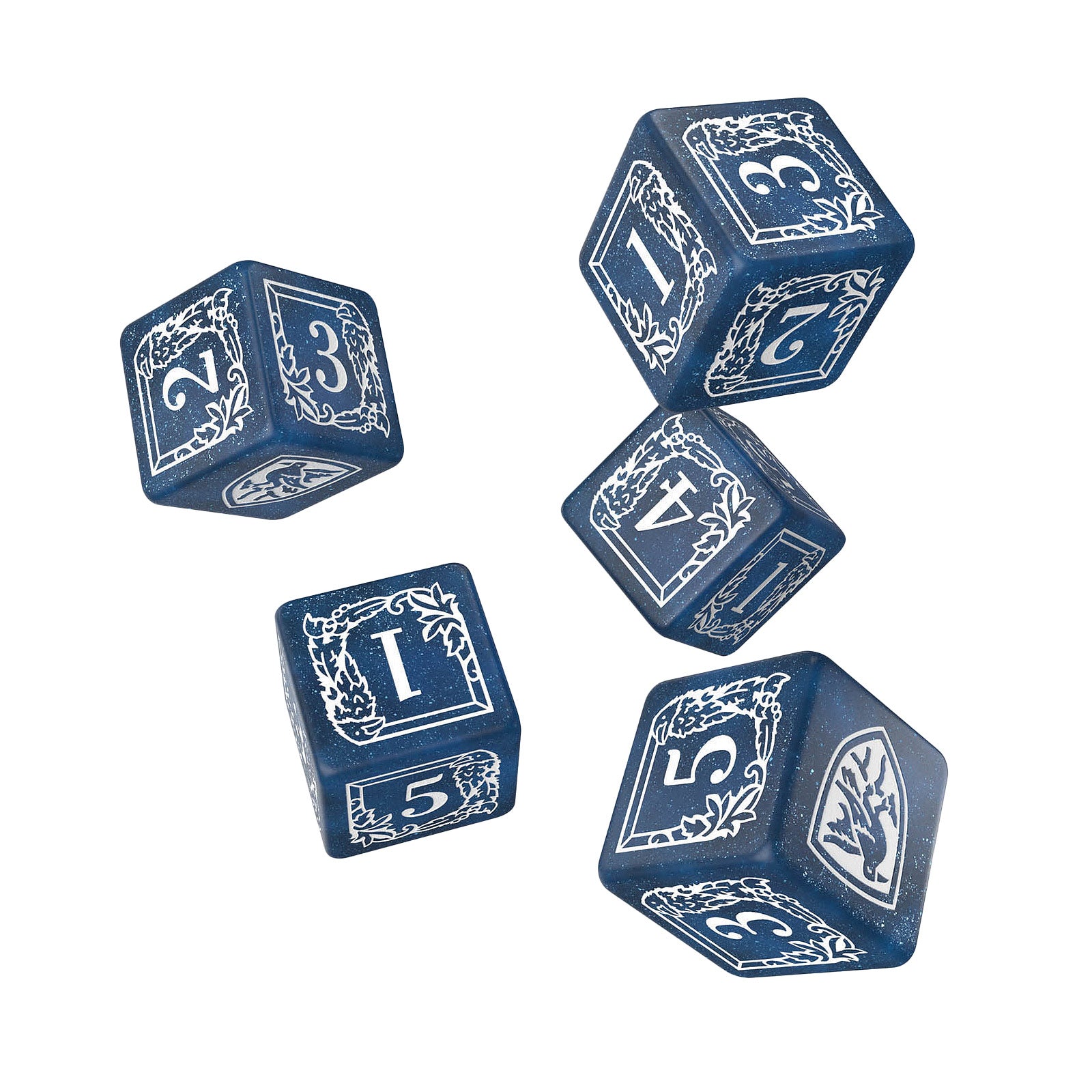 Product image Harry Potter - Ravenclaw RPG Dice Set 5pcs with Dice Bag Blue
