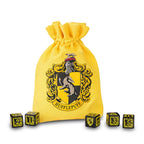 Image produit Harry Potter - Set de dés RPG Hufflepuff 5pcs avec sac à dés jaune