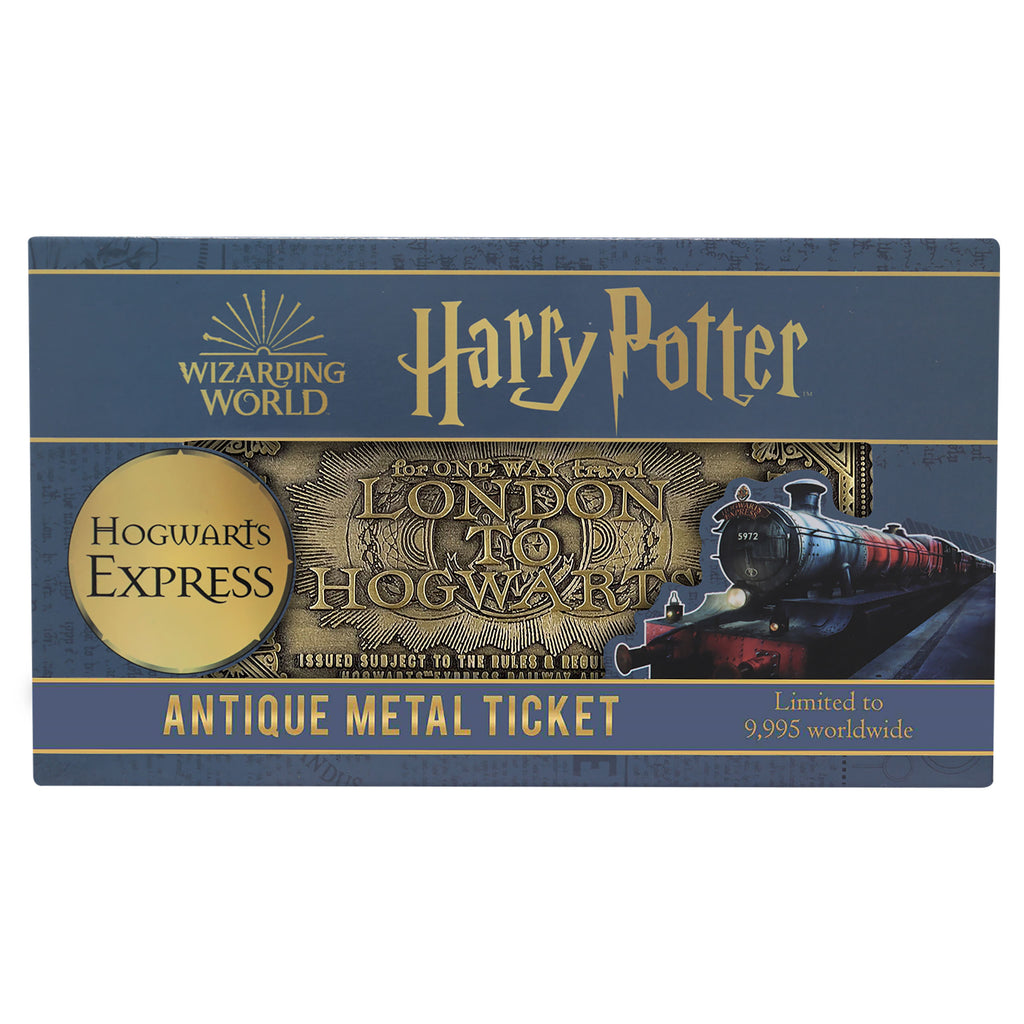 Image produit Harry Potter - Réplique du billet du Poudlard Express style antique (édition limitée)