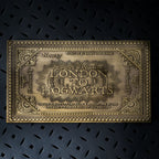 Image produit Harry Potter - Réplique du billet du Poudlard Express style antique (édition limitée)