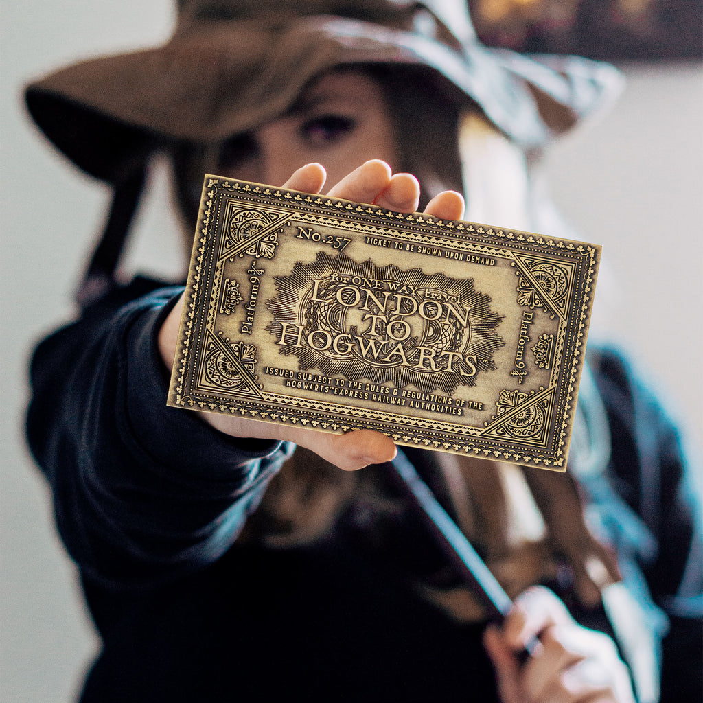 Image produit Harry Potter - Réplique du billet du Poudlard Express style antique (édition limitée)