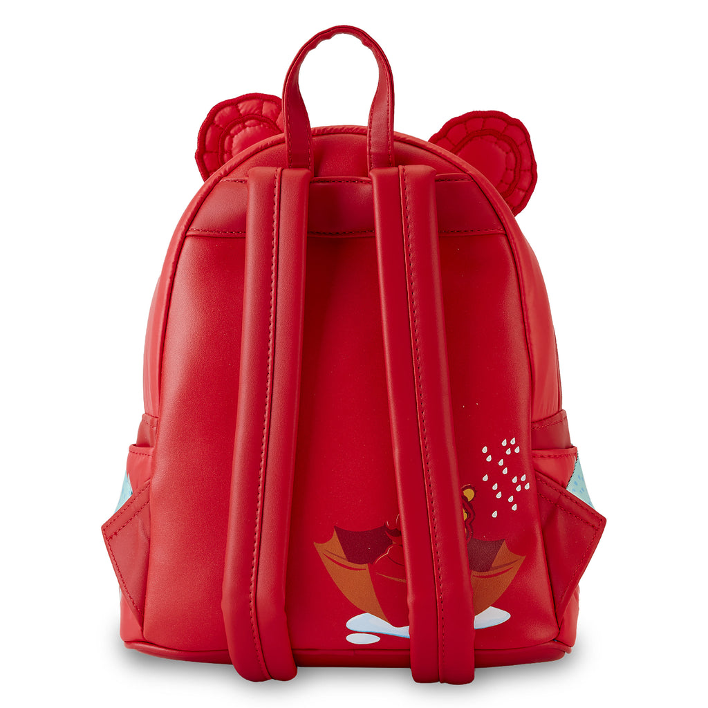 Image produit Winnie l'ourson - Mini sac à dos Cosplay avec doudoune rouge