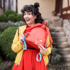 Image produit Winnie l'ourson - Mini sac à dos Cosplay avec doudoune rouge