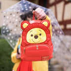 Image produit Winnie l'ourson - Mini sac à dos Cosplay avec doudoune rouge