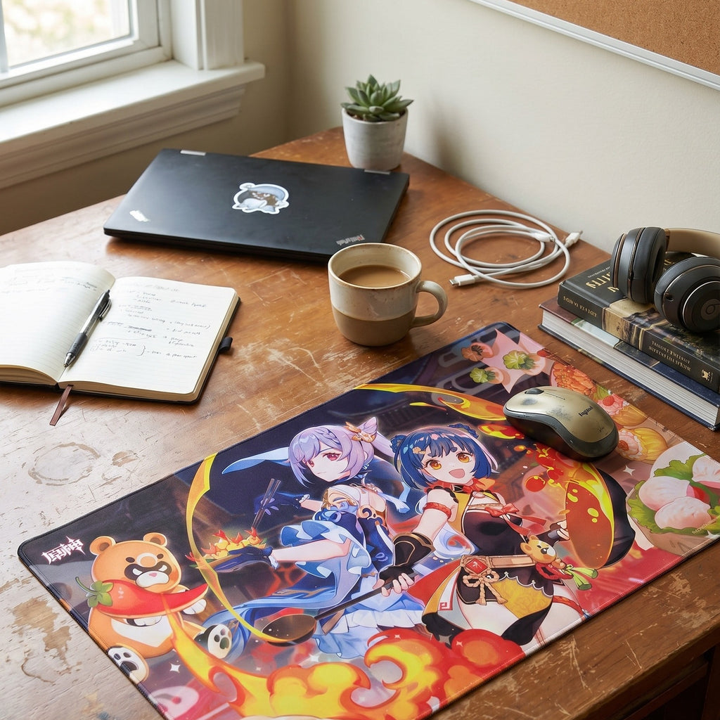 Image produit Genshin Impact - Tapis de souris Moonlight Merriment