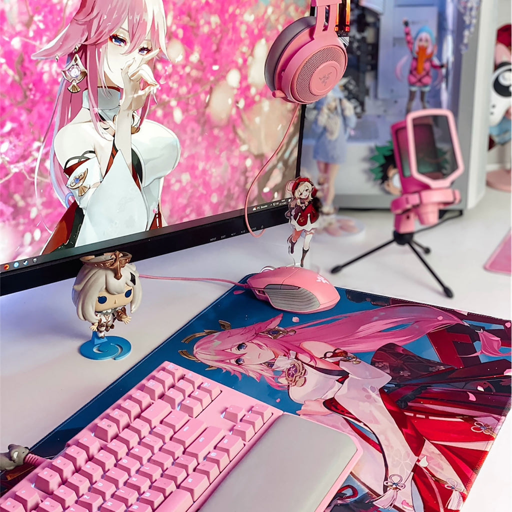 Image produit Genshin Impact - Tapis de souris When the Sakura Bloom