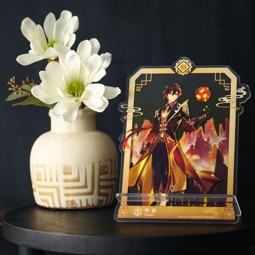Image produit Genshin Impact - Support de téléphone en acrylique Zhongli