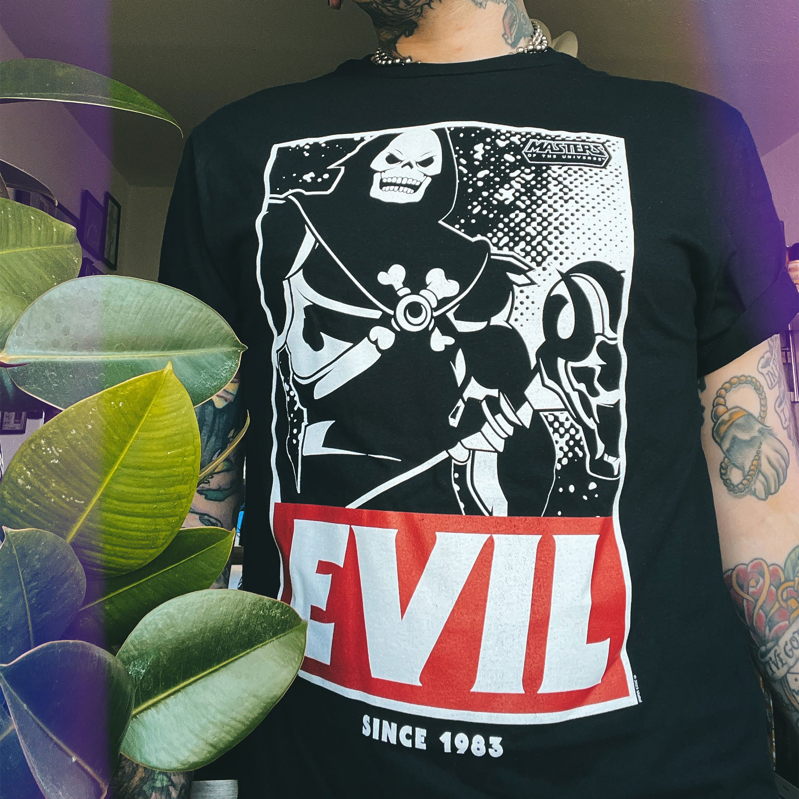 Image produit Masters of The Universe - T-Shirt Evil noir