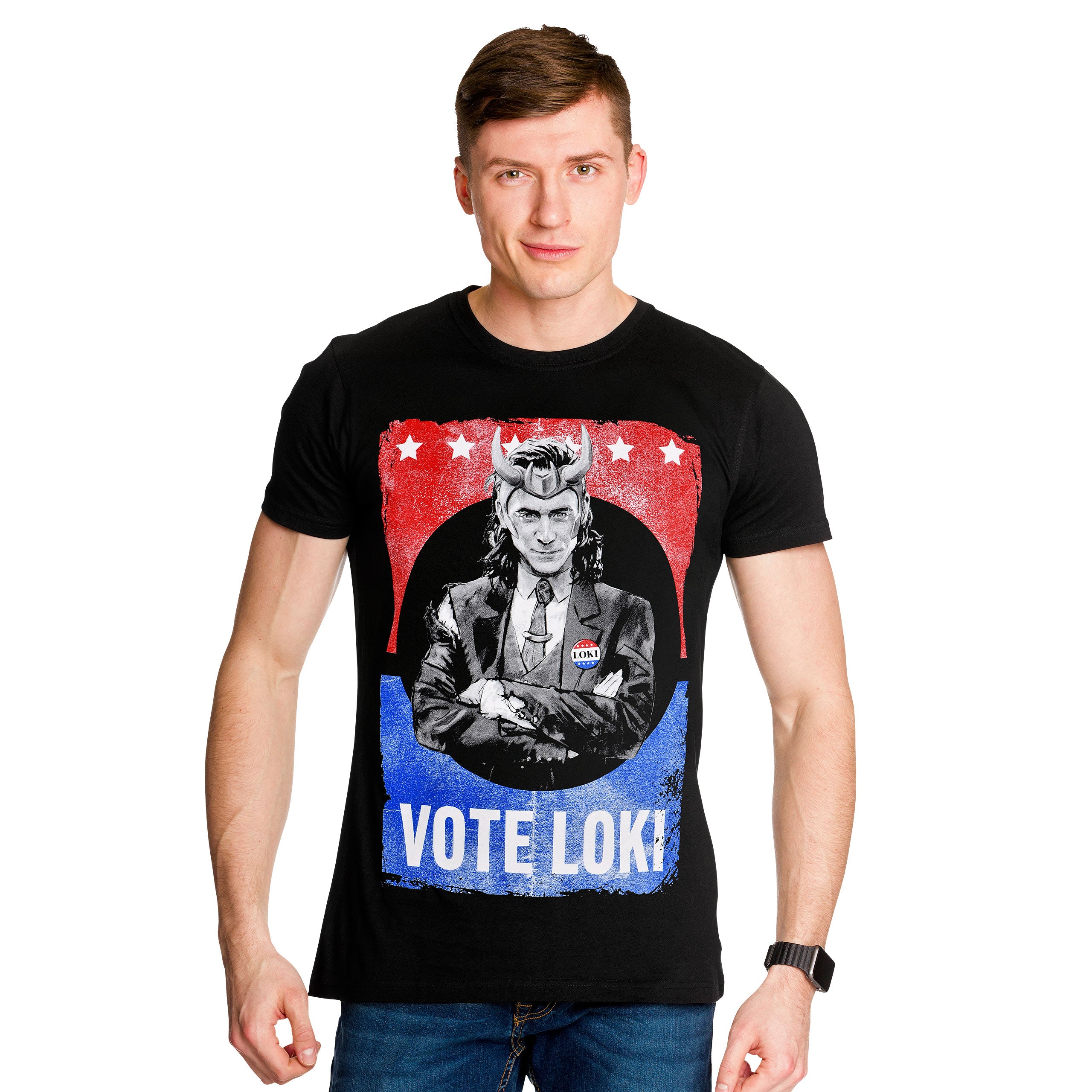 Image produit Loki - Vote Loki T-Shirt noir