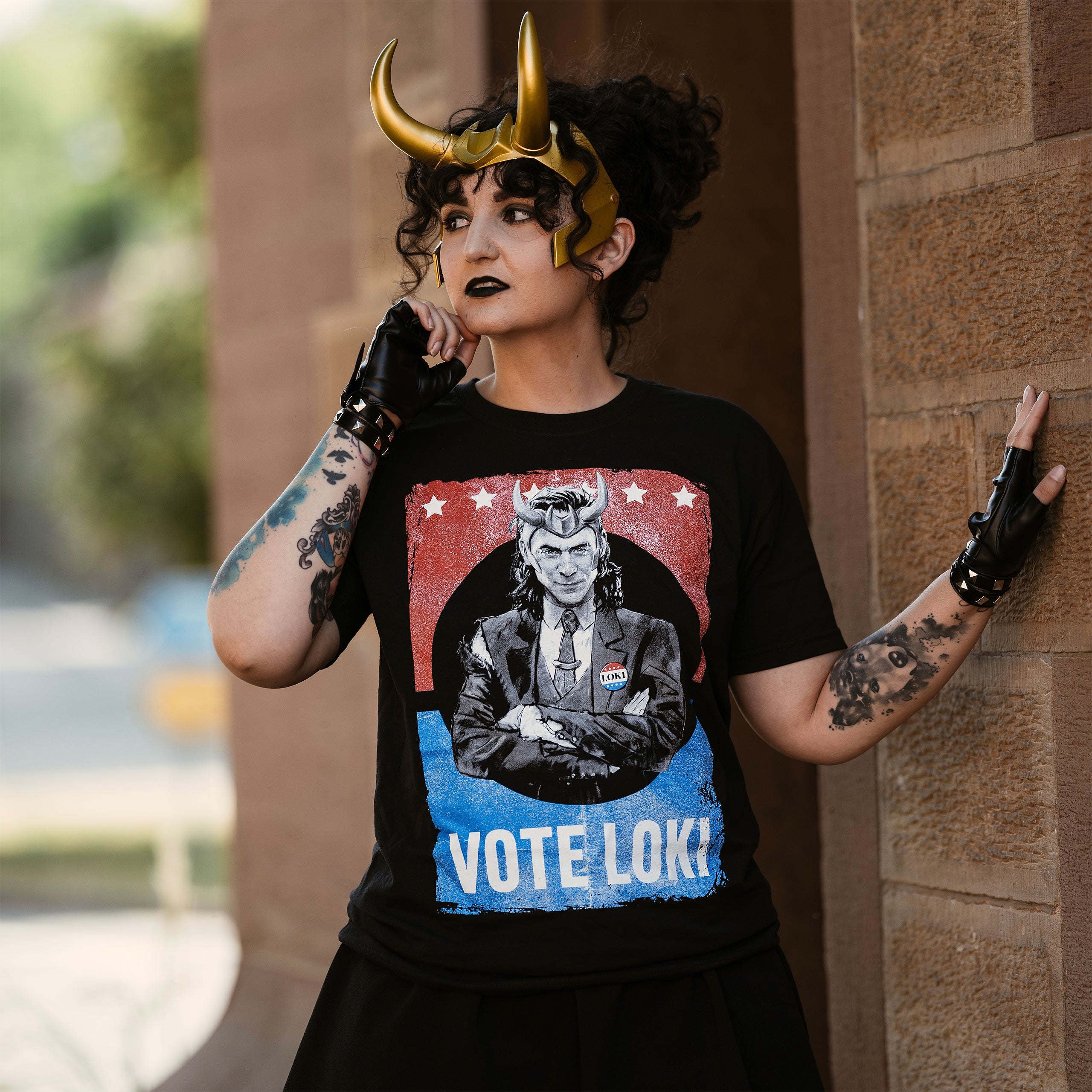 Image produit Loki - Vote Loki T-Shirt noir