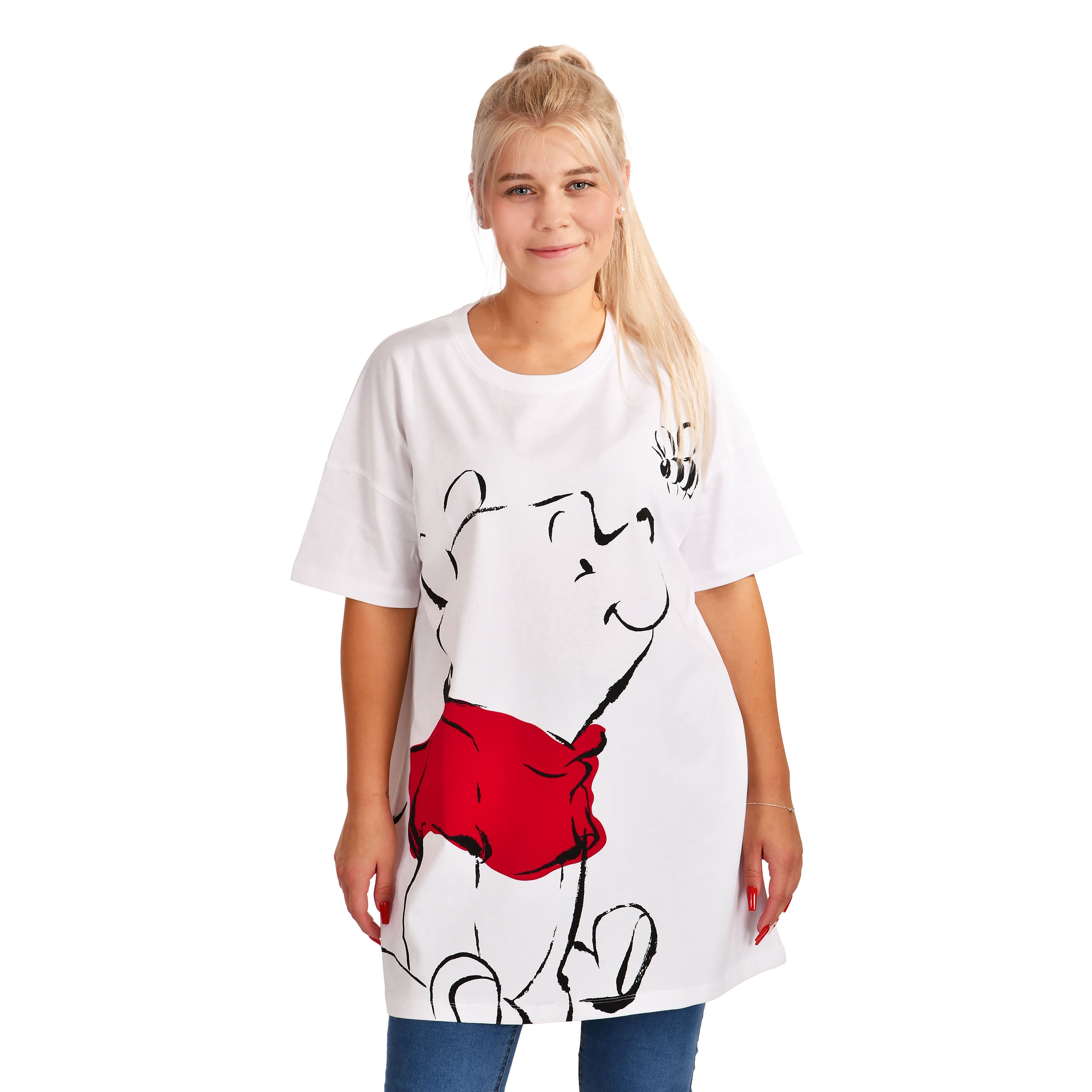 Image produit Winnie l'Ourson - T-shirt oversize blanc