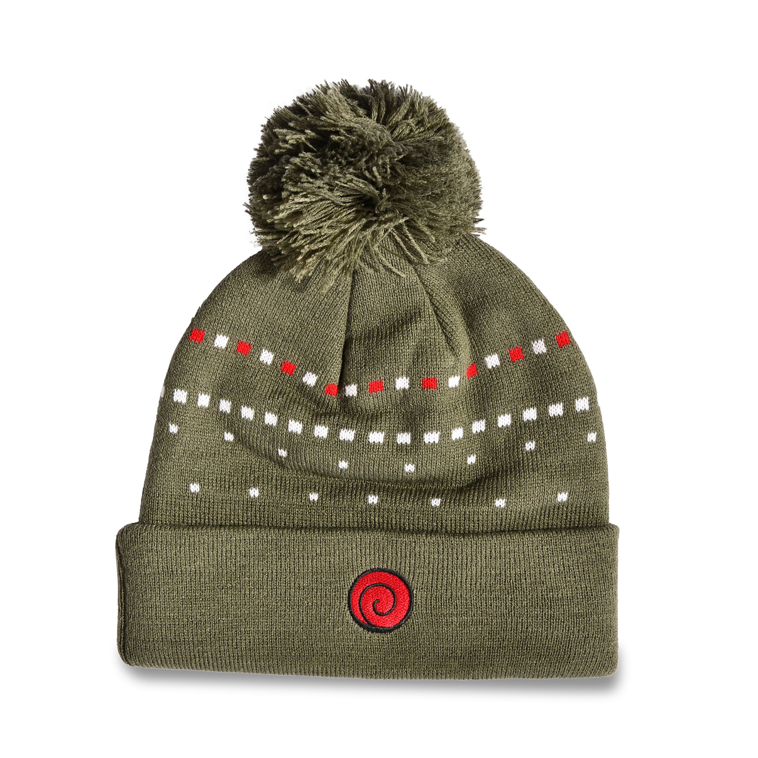 Image produit Naruto - Bonnet à pompon avec symbole Uzushiogakure vert