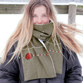 Product image Naruto - Uzushiogakure Symbol Scarf Green