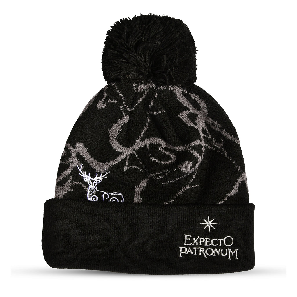 Image produit Harry Potter - Bonnet Expecto Patronum avec Pompon Noir