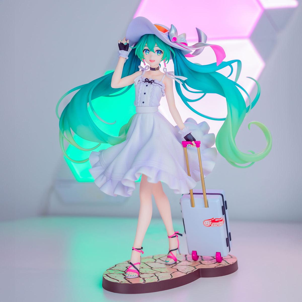 Image produit Hatsune Miku - Racing Miku 2021 Version Privée Statue 1:7