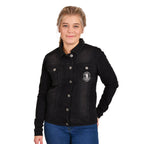 Image produit Mercredi - Veste en jean Académie Nevermore noir