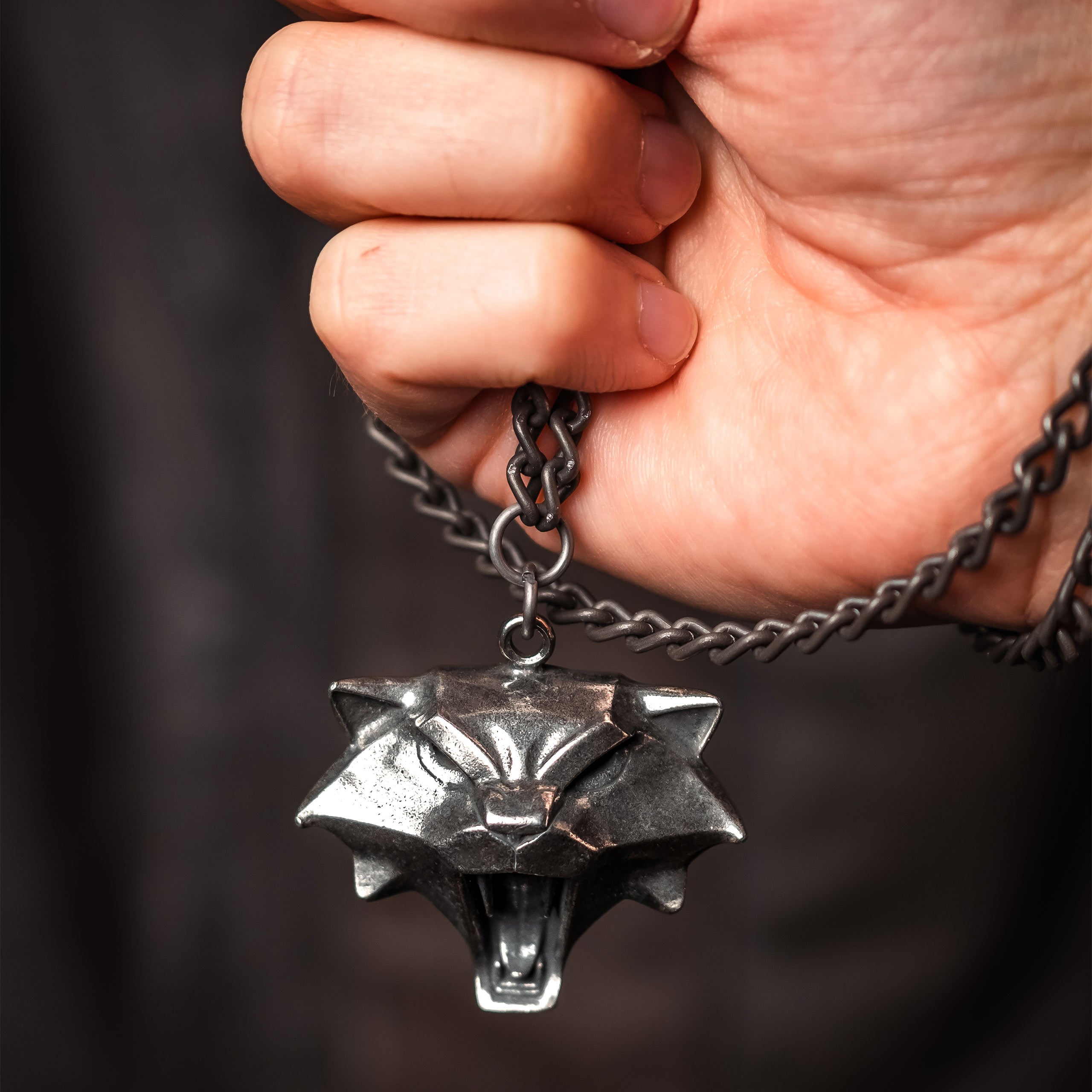 Image produit Witcher - Collier Médaillon de l'École du Chat
