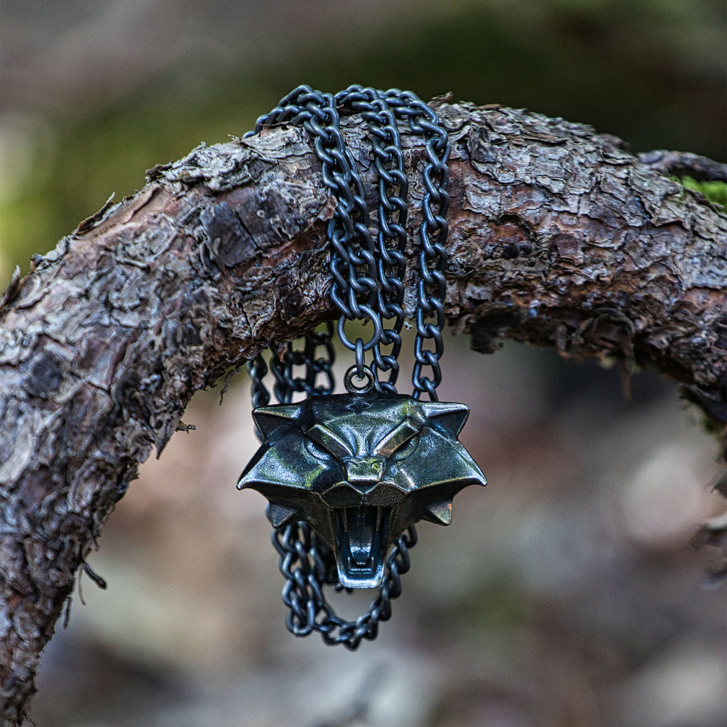Image produit Witcher - Collier Médaillon de l'École du Chat