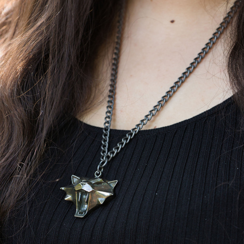 Image produit Witcher - Collier Médaillon de l'École du Chat
