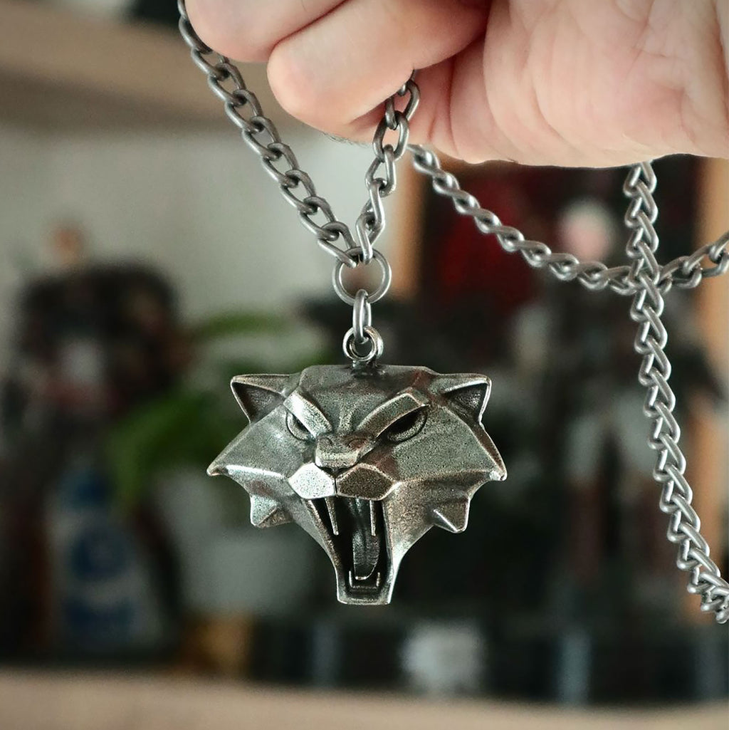 Image produit Witcher - Collier Médaillon de l'École du Chat