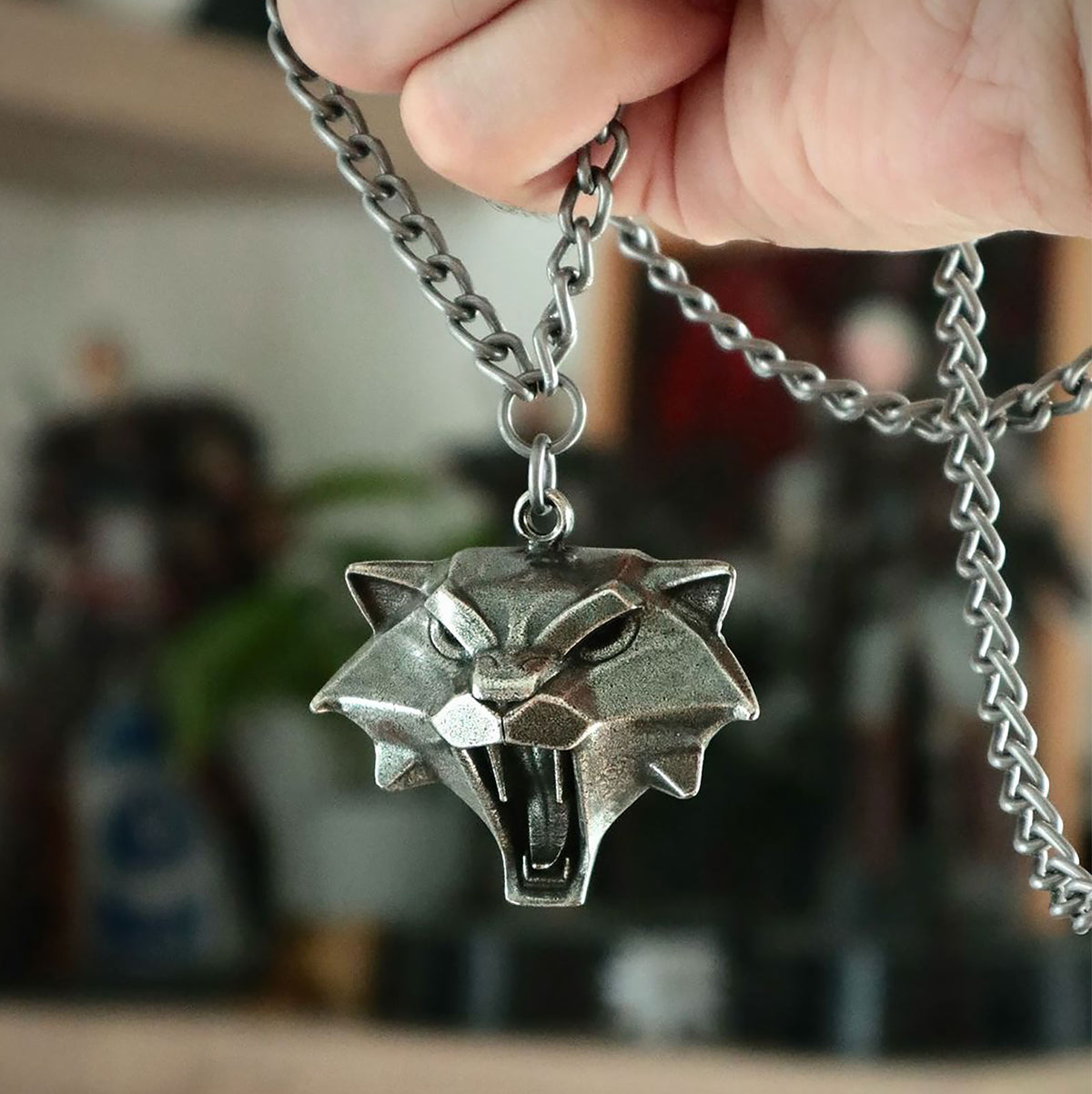 Image produit Witcher - Collier Médaillon de l'École du Chat