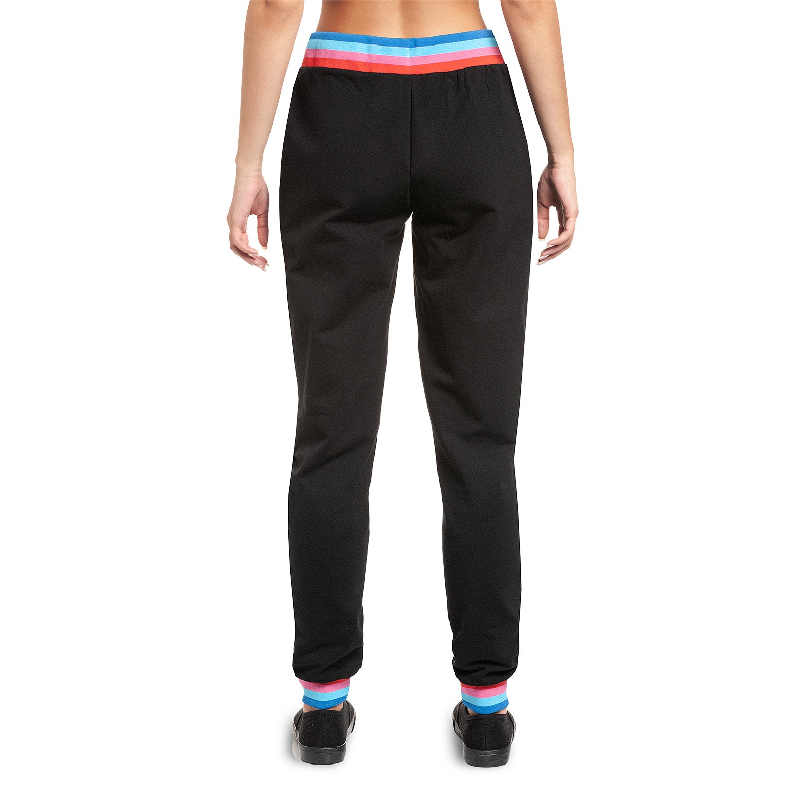 Image produit Lilo & Stitch - Pantalon de jogging Stitch Rainbow pour femmes noir