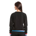 Image produit Lilo & Stitch - Sweat à capuche Rainbow Stitch pour femme noir