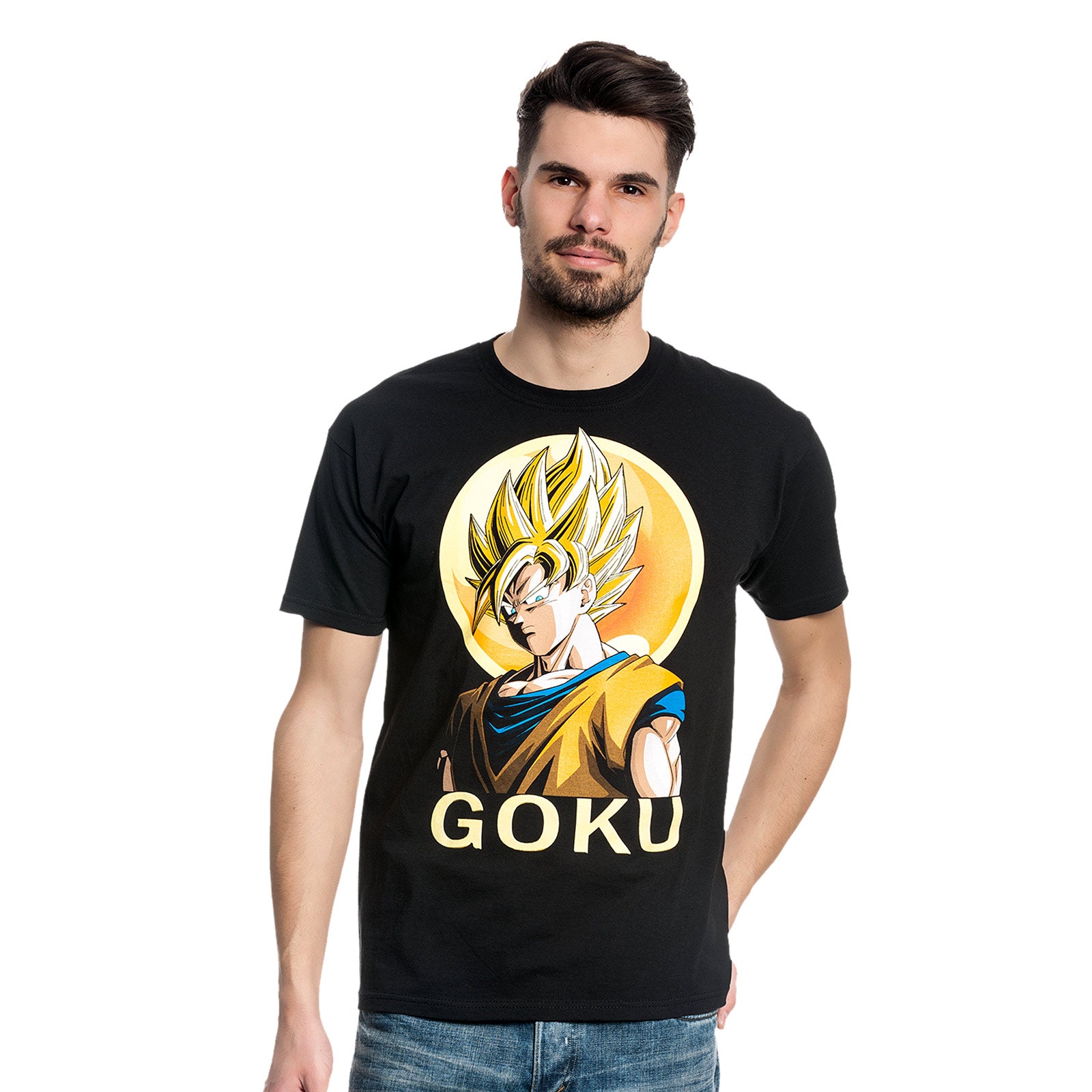 Image produit Dragon Ball Z - T-shirt Goku Super Saiyan noir