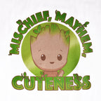Image produit Les Gardiens de la Galaxie - T-shirt ample pour femmes Groot Cuteness blanc