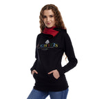 Image produit Hoodie Hogwarts avec Col Châle Noir - Harry Potter