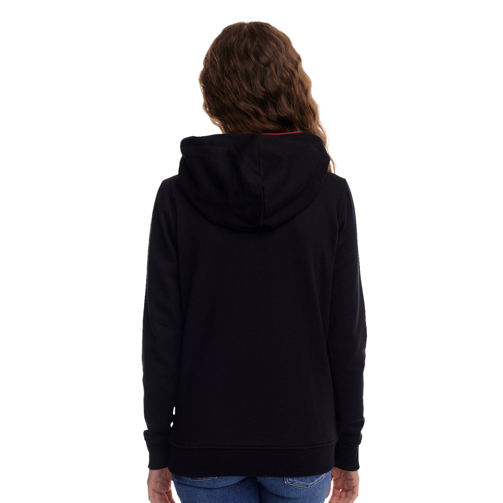 Image produit Hoodie Hogwarts avec Col Châle Noir - Harry Potter