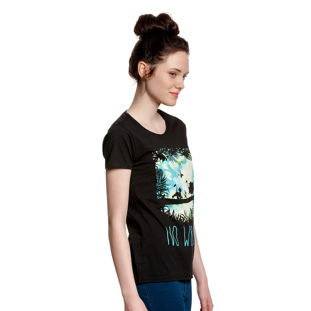 Product image Lion King - No Worries Women's T-Shirt Black
