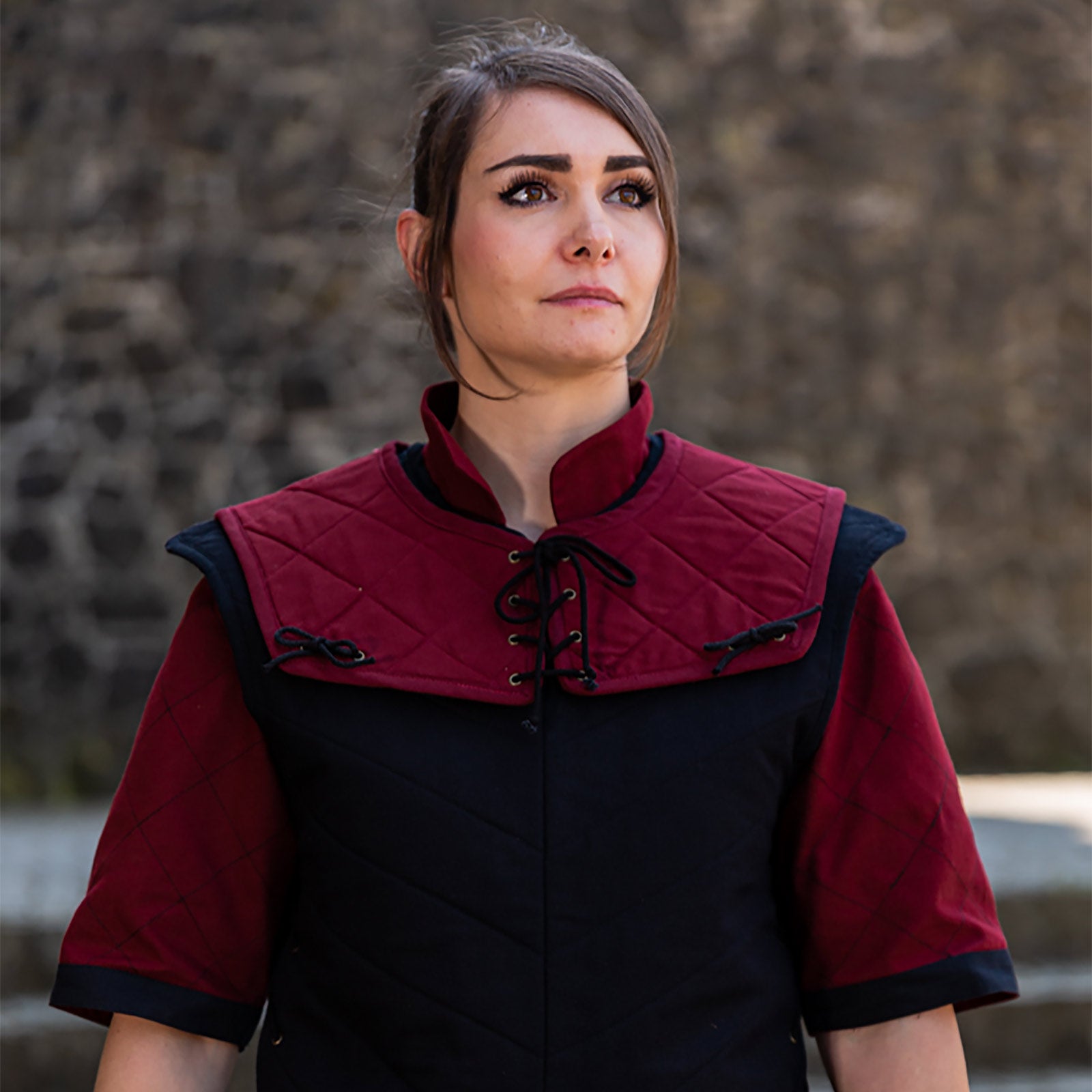 Image produit Dungeons & Dragons - Col de combattant bordeaux