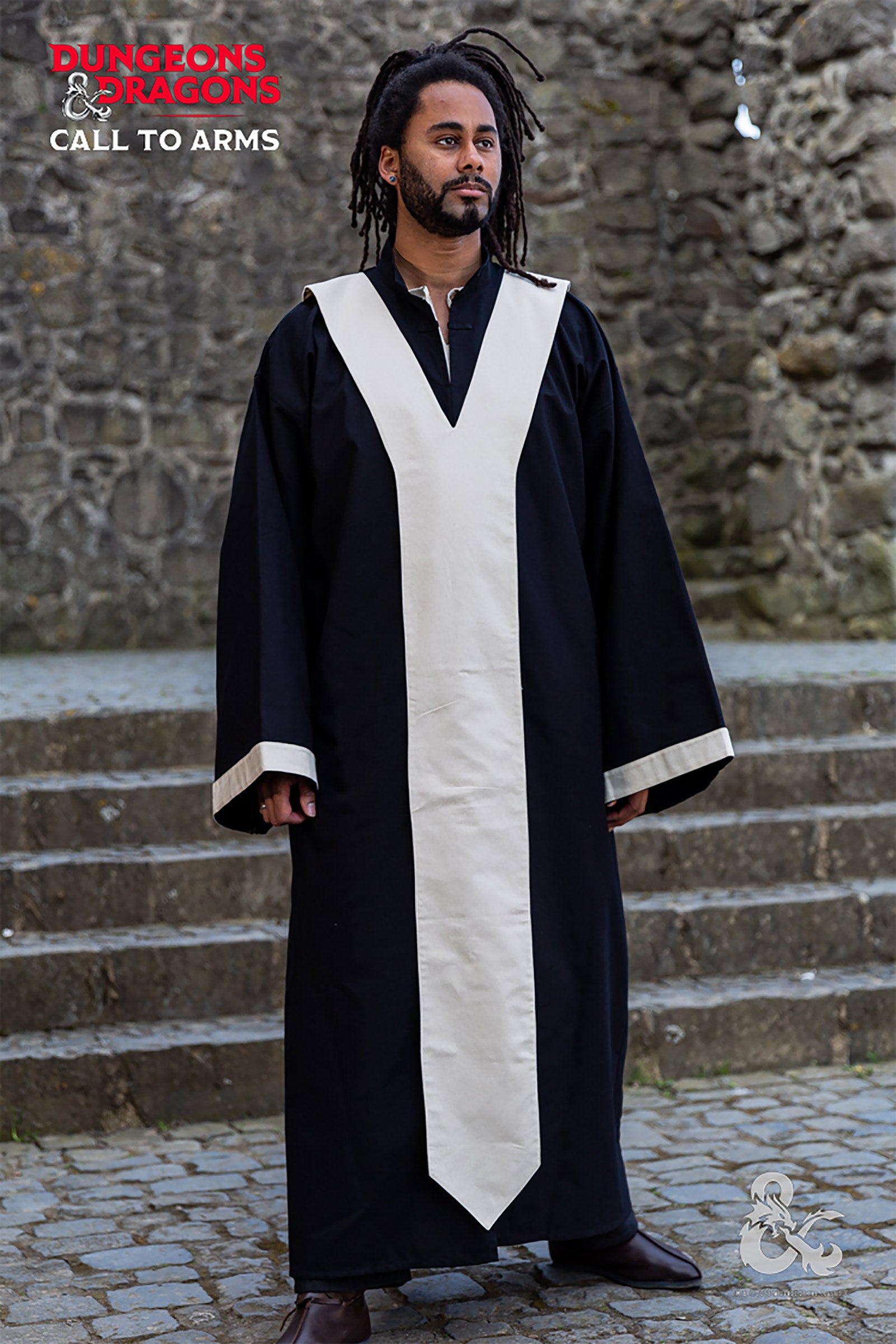 Image produit Dungeons & Dragons - Robe de sorcier noir-beige