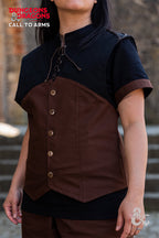 Image produit Dungeons & Dragons - Gilet à capuche Rogue marron