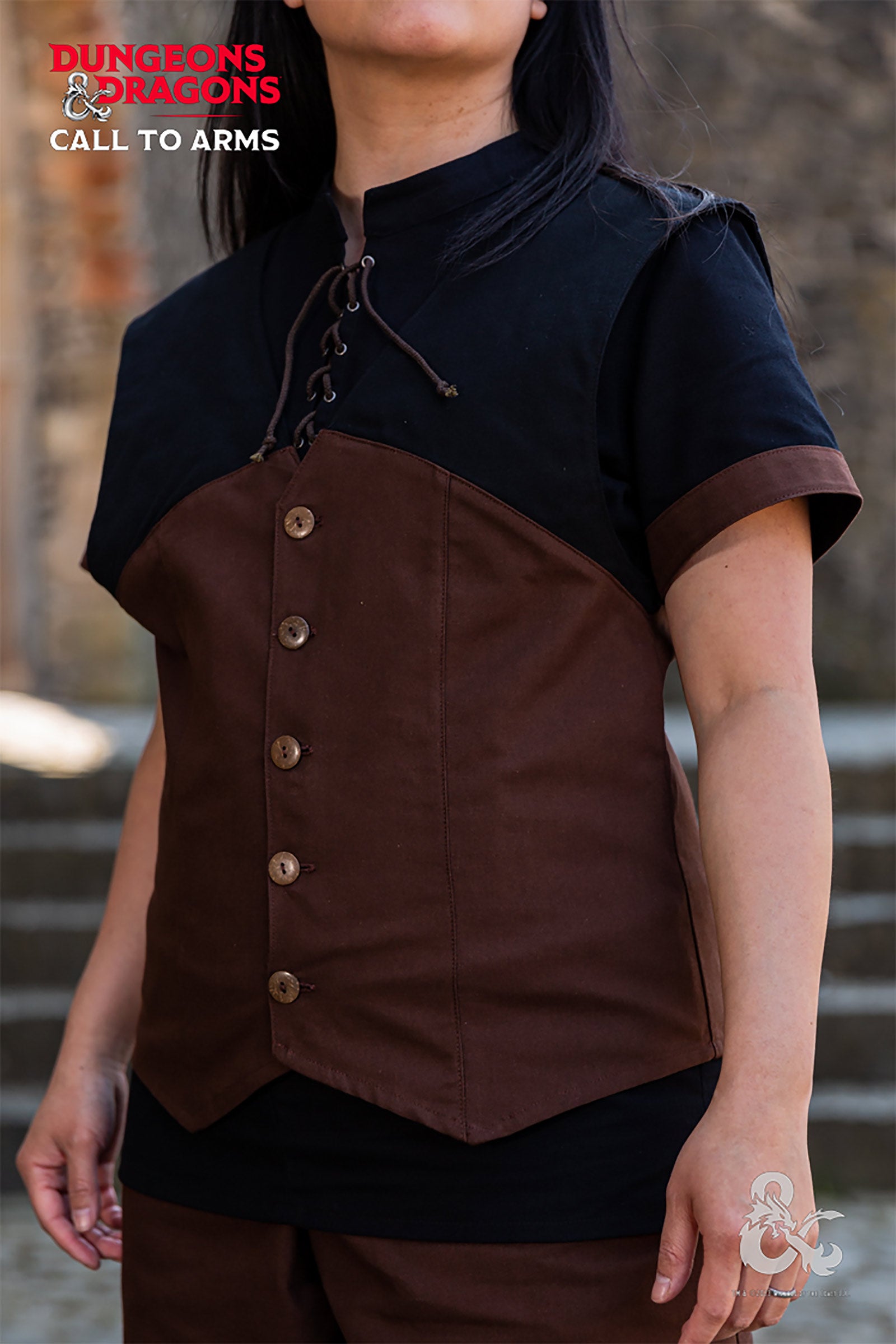 Image produit Dungeons & Dragons - Gilet à capuche Rogue marron