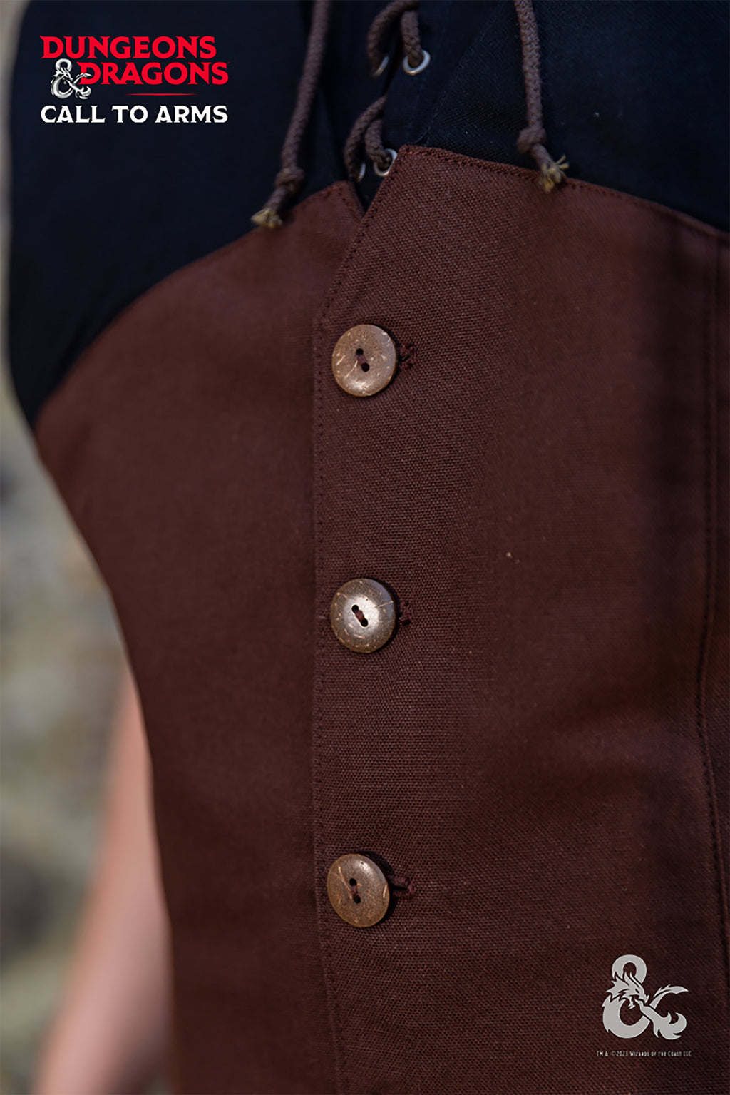 Image produit Dungeons & Dragons - Gilet à capuche Rogue marron