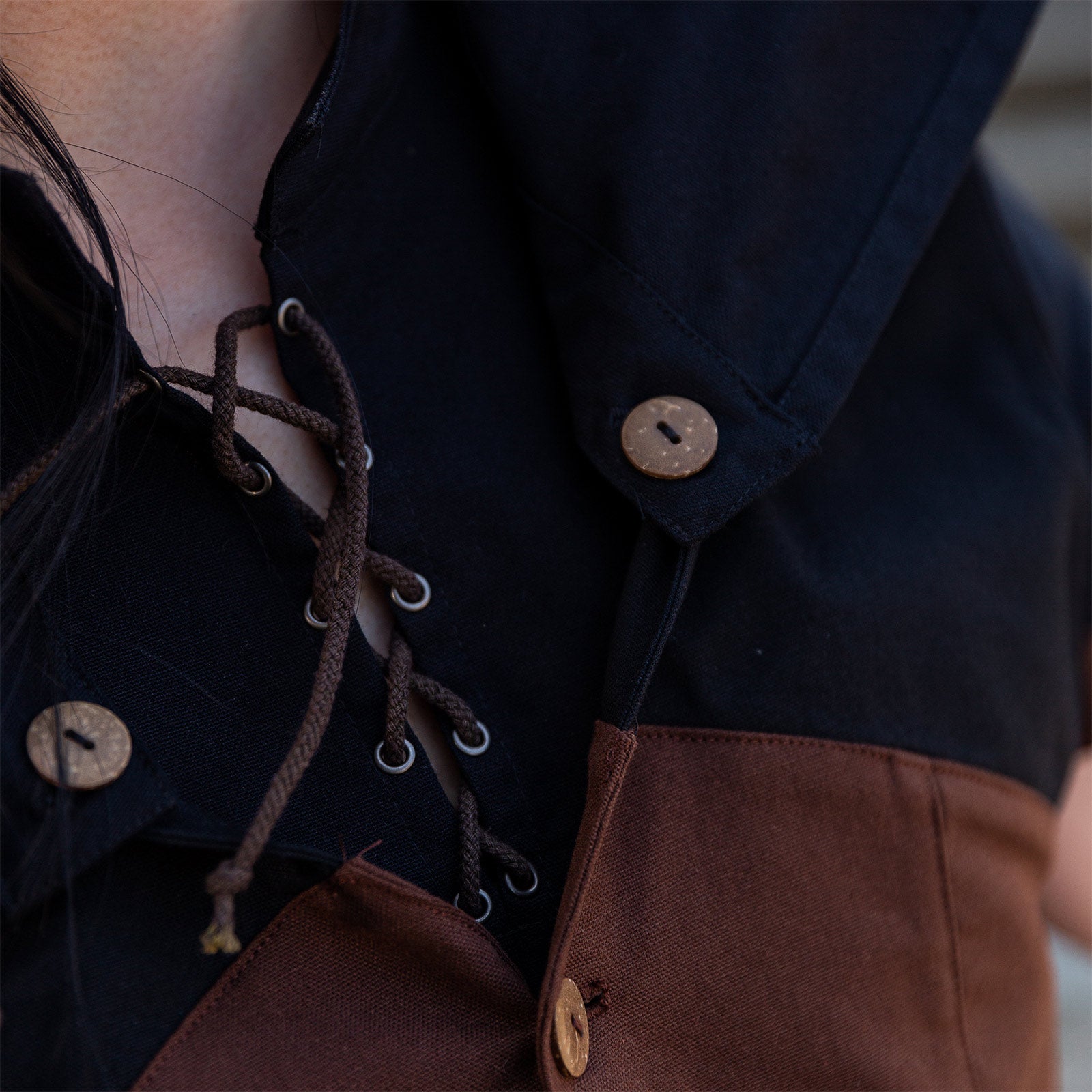 Image produit Dungeons & Dragons - Gilet à capuche Rogue marron