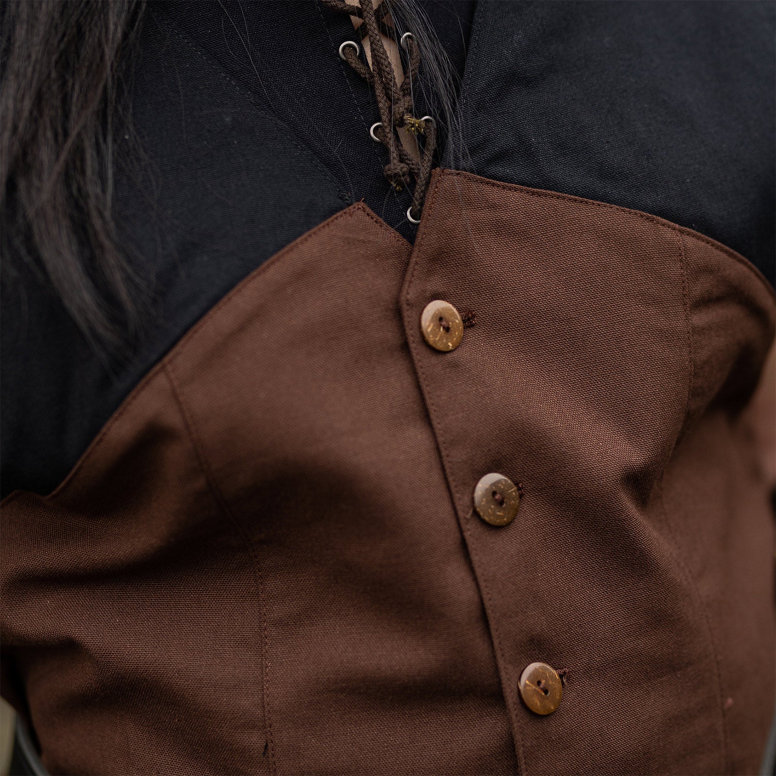Image produit Dungeons & Dragons - Gilet à capuche Rogue marron