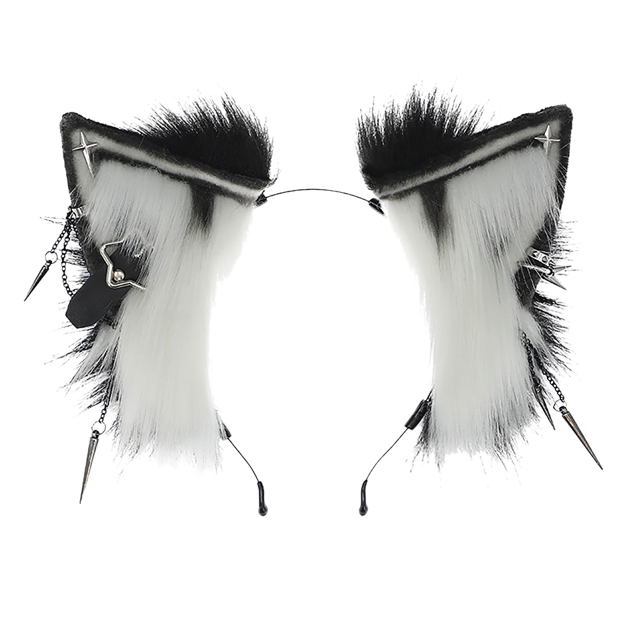 Product image Kitsune Ears white-black