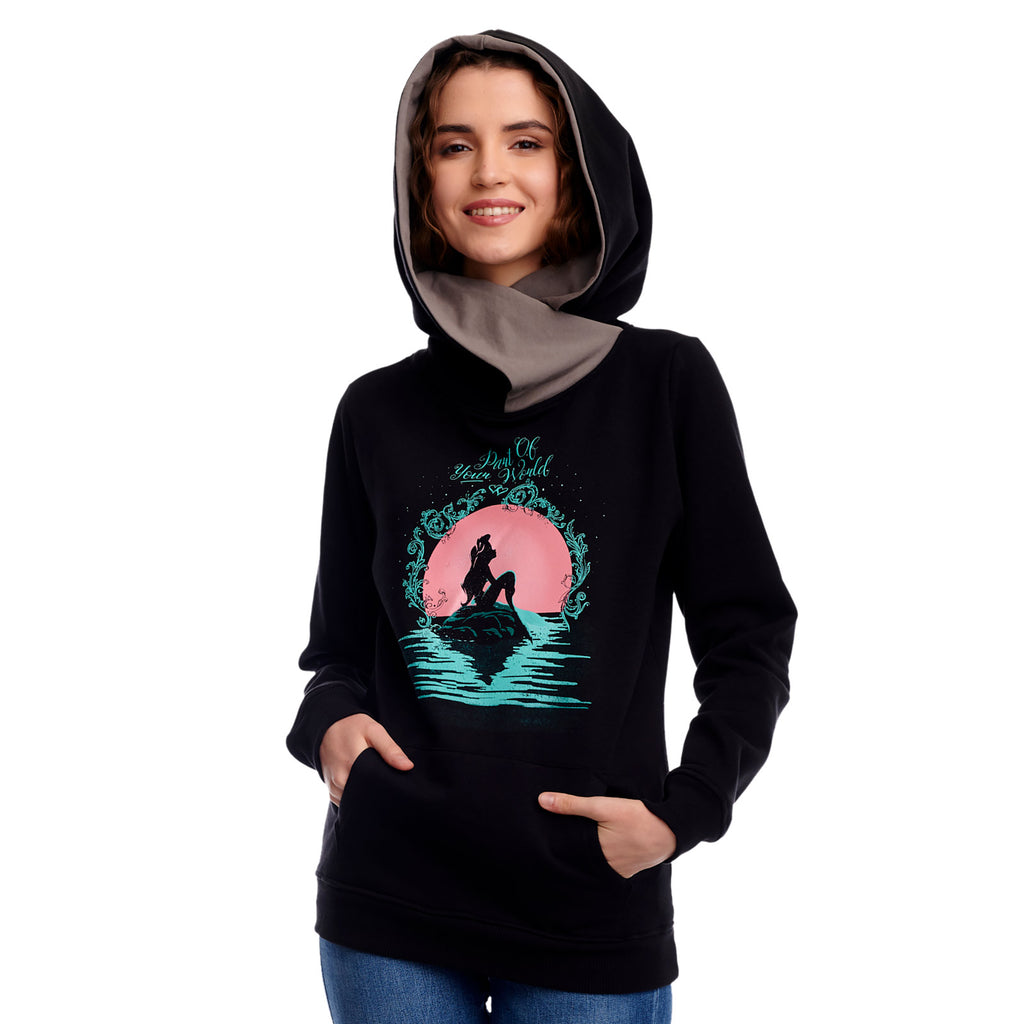 Image produit Arielle - Part of Your World Hoodie Femme Noir
