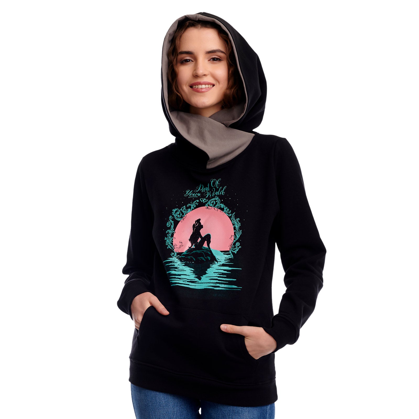 Image produit Arielle - Part of Your World Hoodie Femme Noir