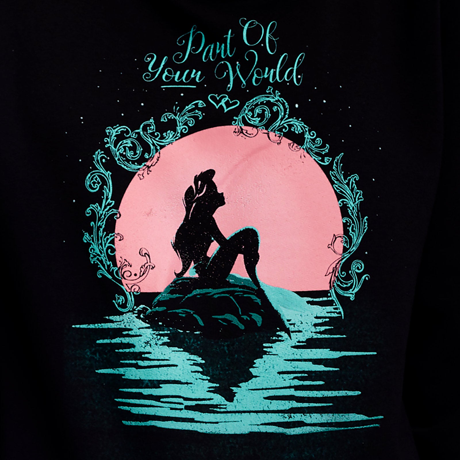 Image produit Arielle - Part of Your World Hoodie Femme Noir
