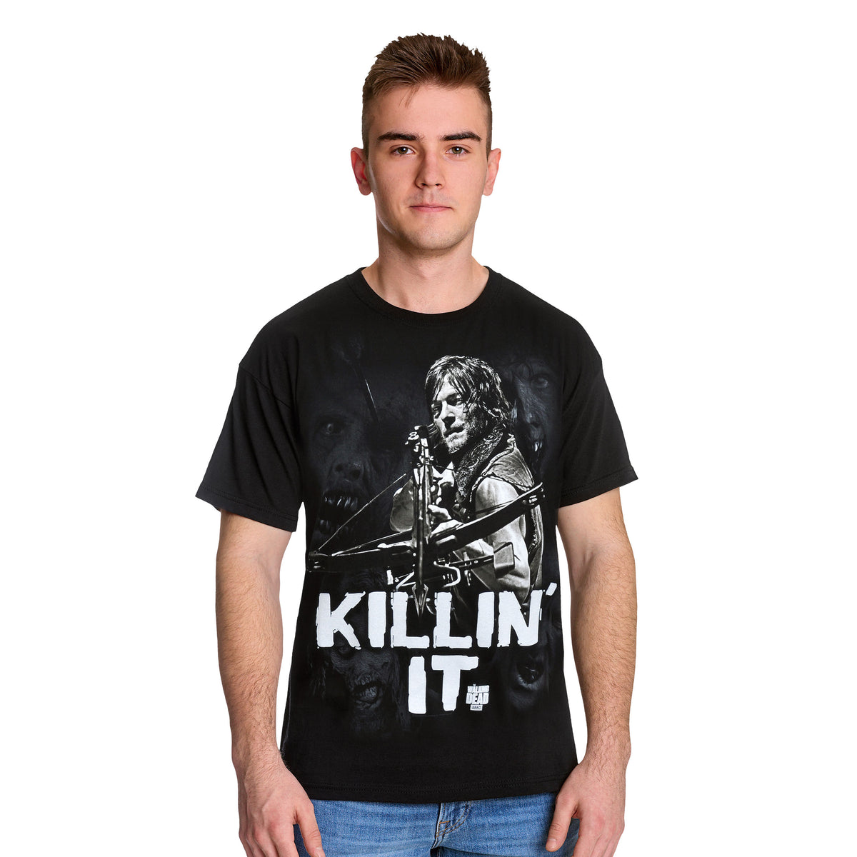 Image produit Walking Dead - Daryl Killin It T-Shirt noir