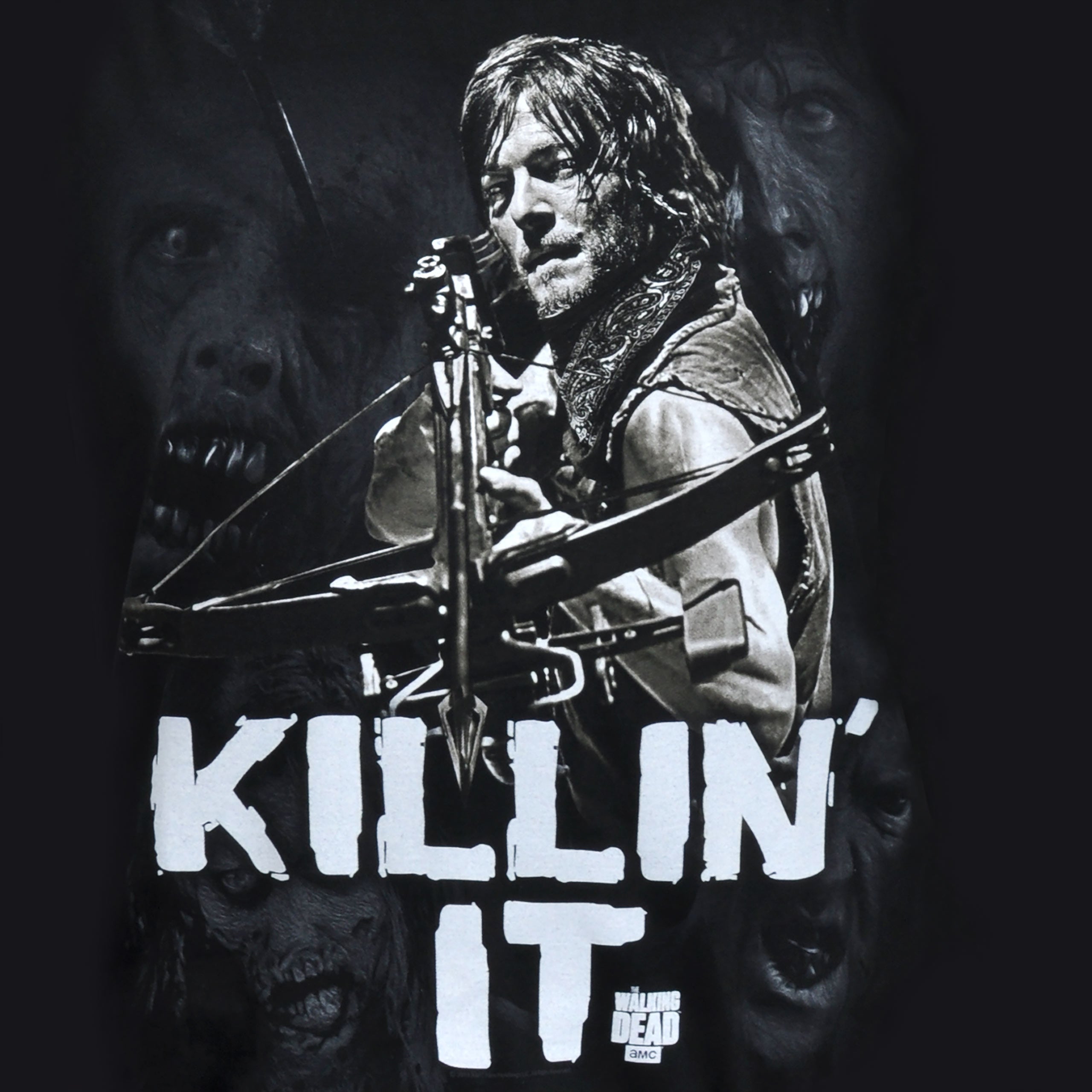 Image produit Walking Dead - Daryl Killin It T-Shirt noir