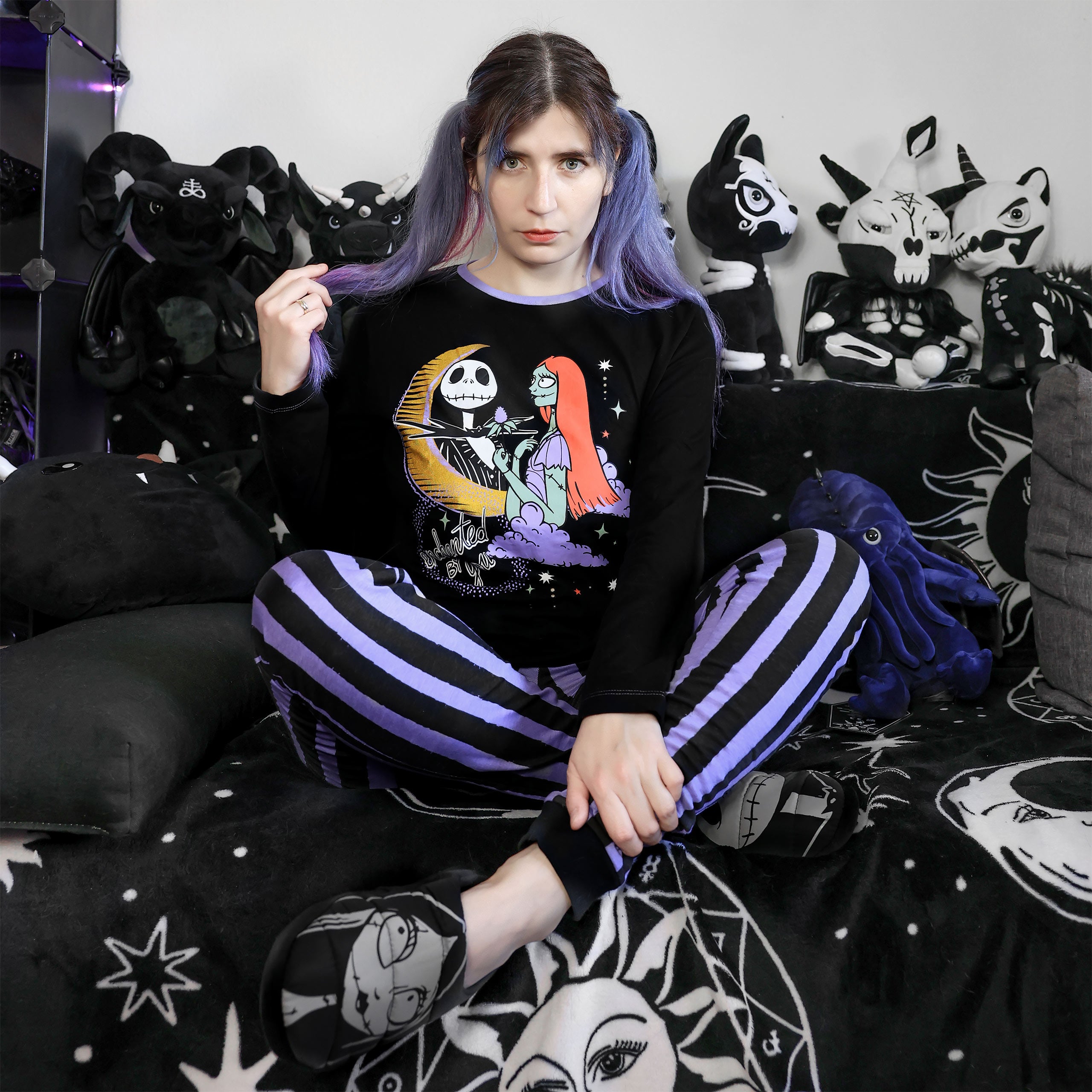 Image produit Nightmare Before Christmas - Chaussons Jack & Sally