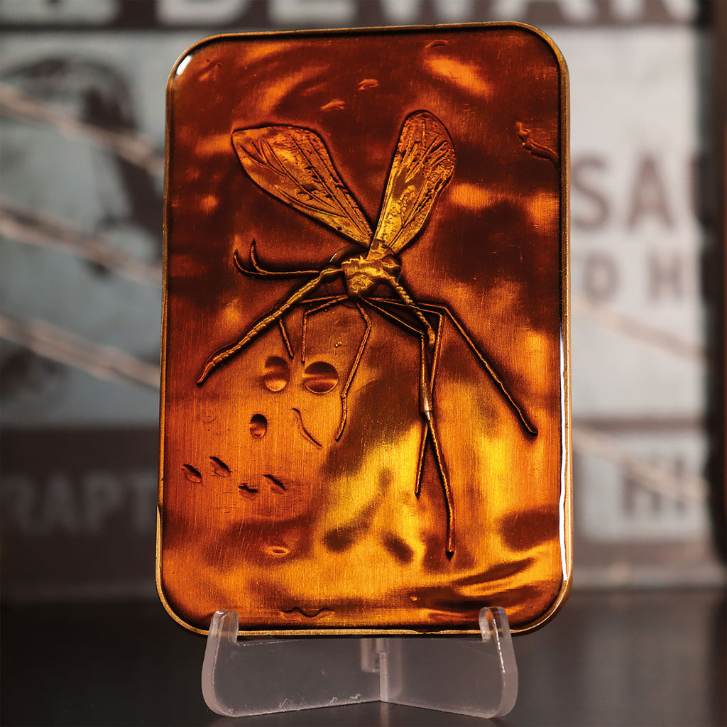 Image produit Jurassic Park - Moustique dans l'Ambre Réplique de Barre de Métal Limitée